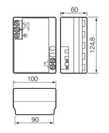 WRT2050-80 Drawing Dimensions
