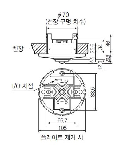 WRT3364K-8 Drawing Dimensions