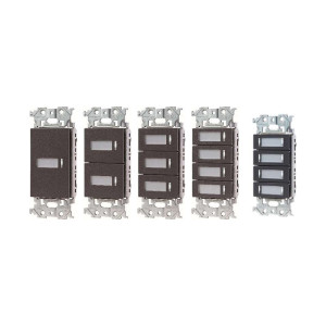 WRT5541H-8 ~ WRT5548H-8 : FULL-2WAY ADVANCIA Switch (Gray) (1 to 8-Gang)